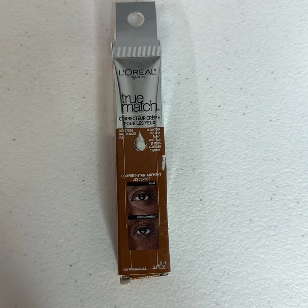 L’Oréal Paris True Match Eye Cream in a‎ Concealer, Deep N9-10, 0.4 fl. oz. NWB